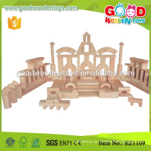 Zhejiang 200pcs brinquedos de madeira feitos à mão Building Blocks for kids